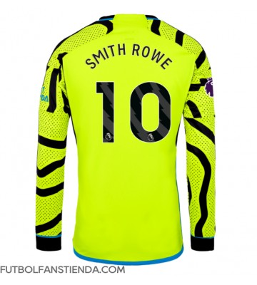Arsenal Emile Smith Rowe #10 Segunda Equipación 2023-24 Manga Larga